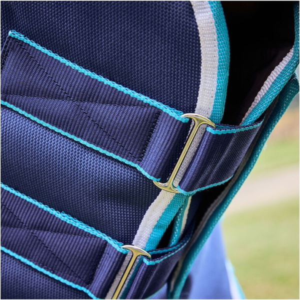 Weatherbeeta Comfitec Ultra Hardi Detach-A-Neck Medium Turnout Rug 1026464 - Blue